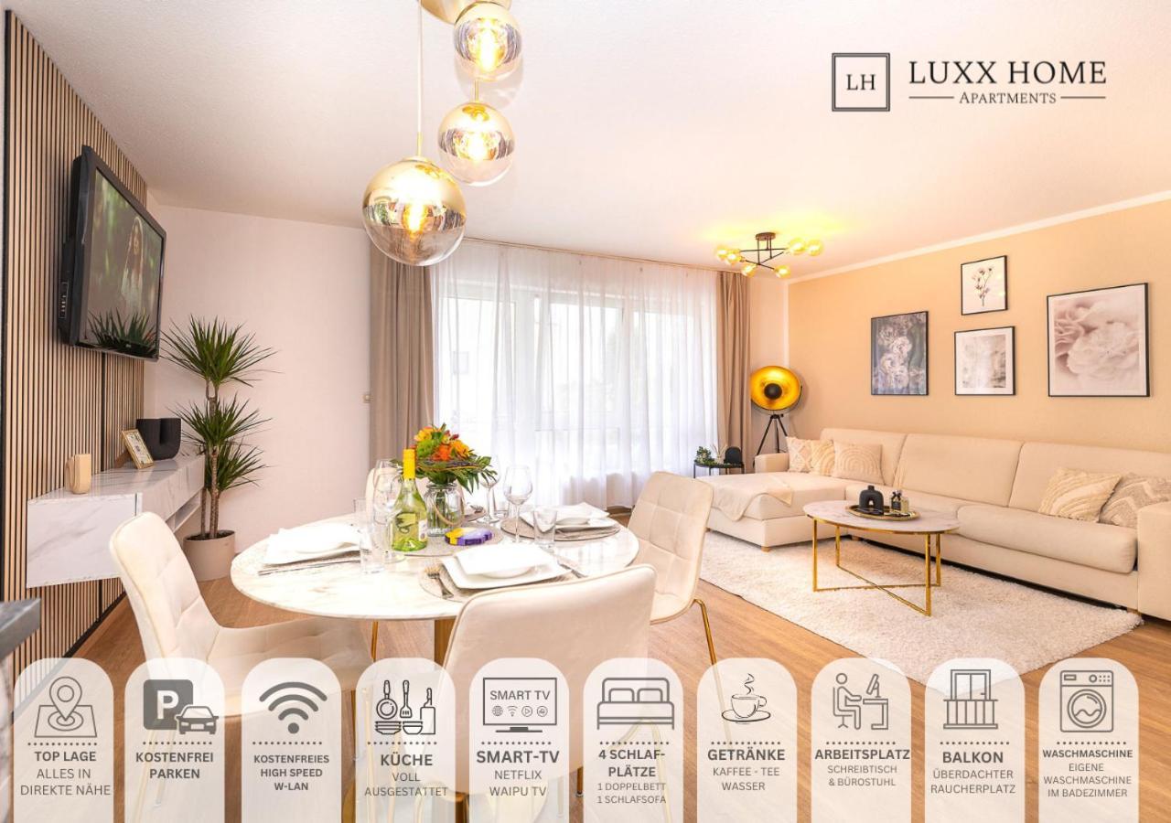 Luxx Home Bc, Zentral - Fuer 4 Personen - Balkon - Parken - Voll Ausgestattete Kueche Biberach an der Riß Buitenkant foto